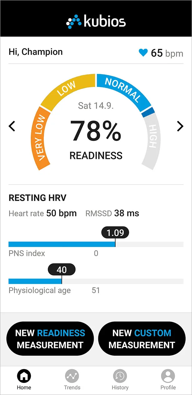 Kubios HRV